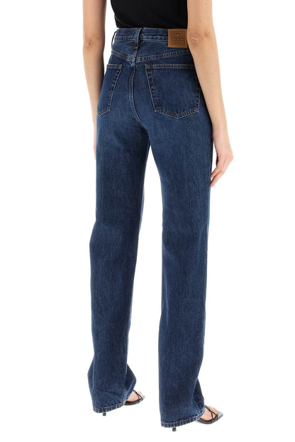 Organic Denim Classic Cut Jeans  - Blue