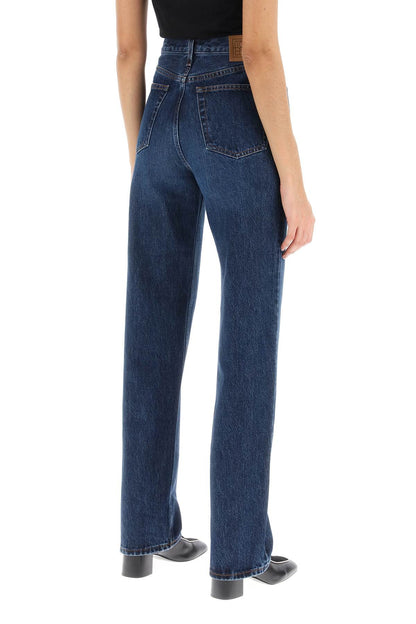 Organic Denim Classic Cut Jeans  - Blue