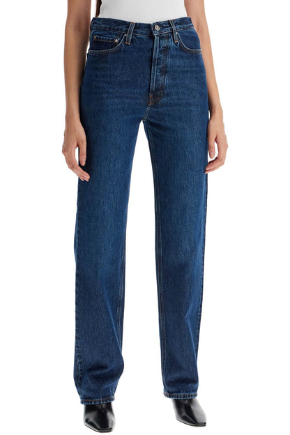 Organic Denim Classic Cut Jeans  - Blue