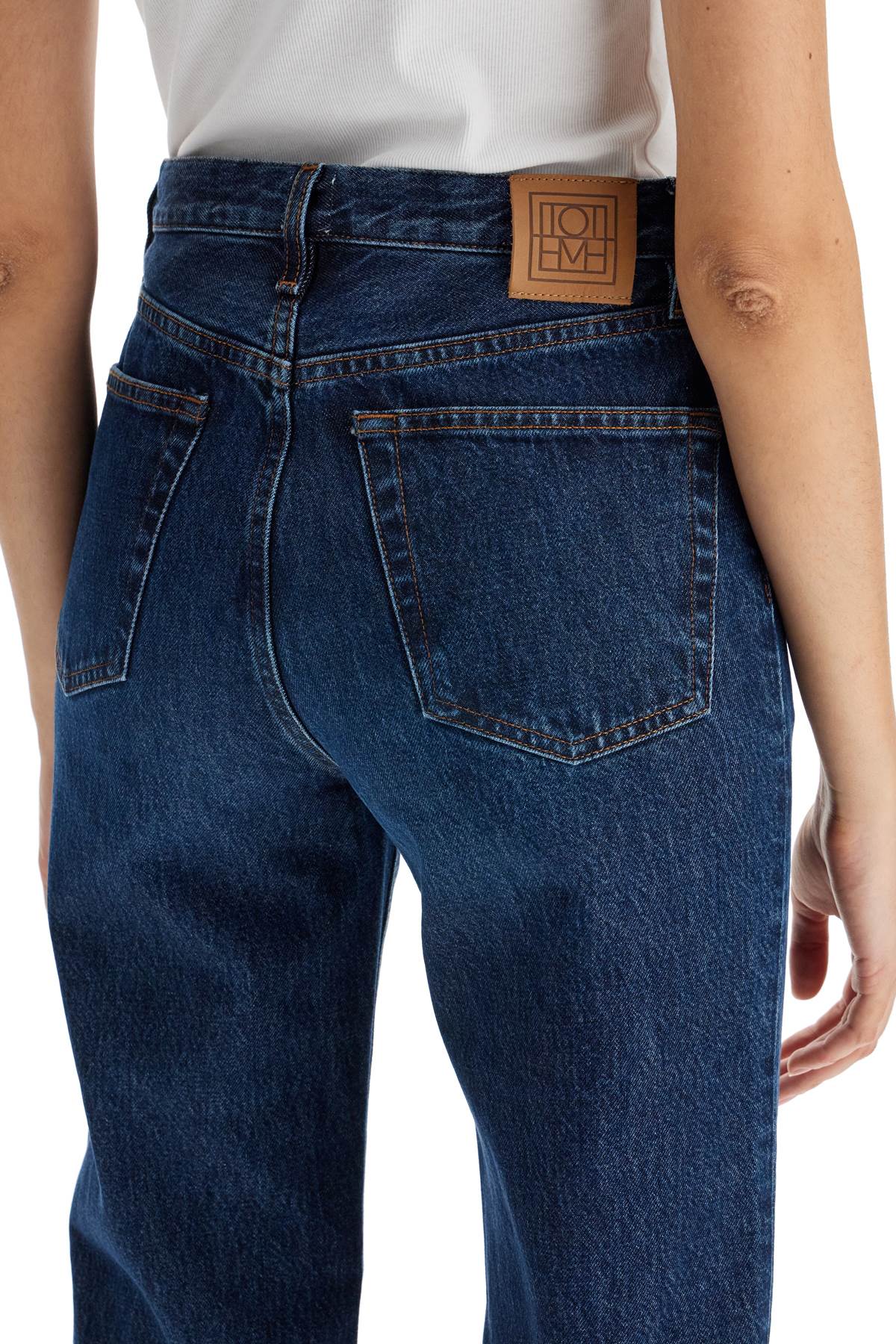 Organic Denim Classic Cut Jeans  - Blue