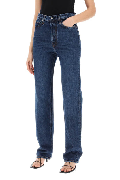 Organic Denim Classic Cut Jeans  - Blue