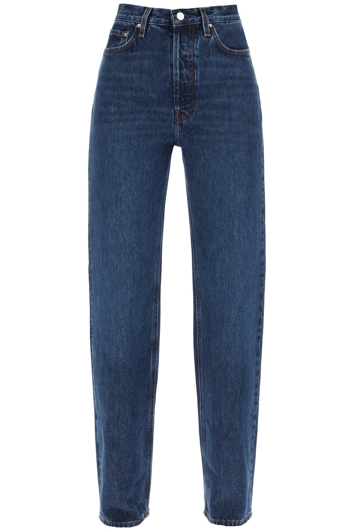 Organic Denim Classic Cut Jeans  - Blue