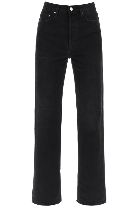 Organic Denim Classic Cut Jeans  - Black