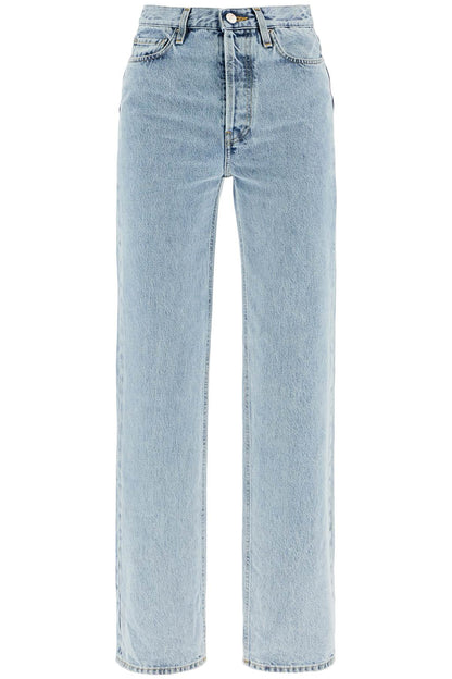 Organic Denim Classic Cut Jeans  - Blue