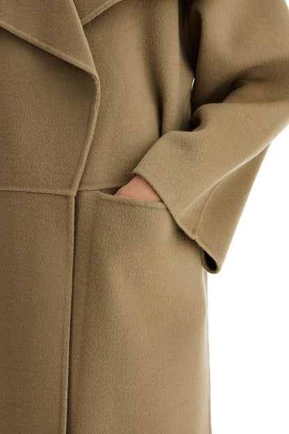 Signature Wool-cashmere Coat  - Beige