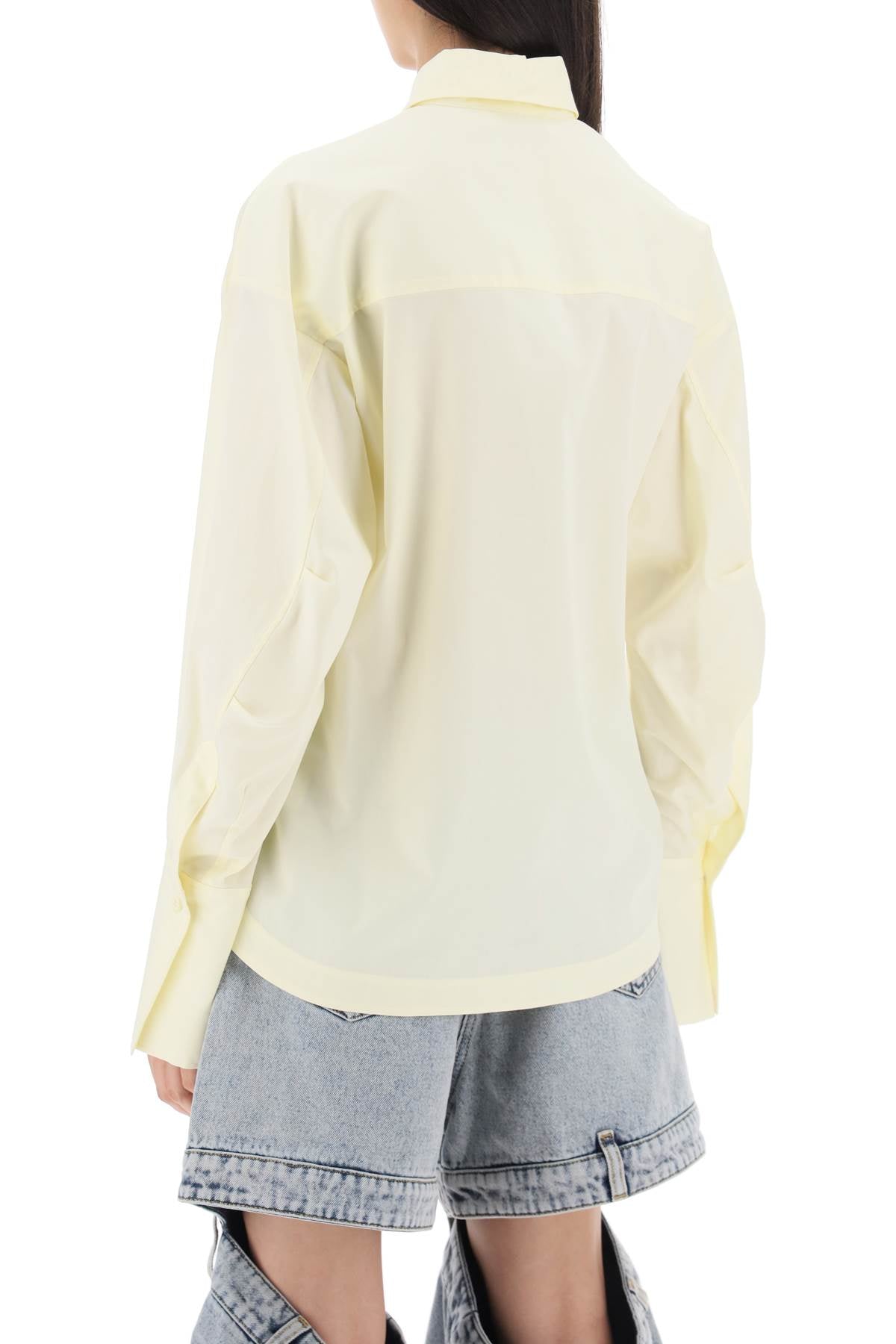 Eliza Cotton Shirt  - Yellow