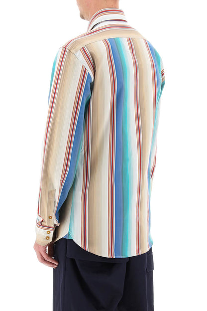 Striped Ghost Shirt  - Multicolor