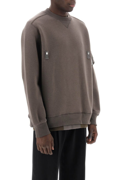 Double Hem Sweatshirt  - Grey