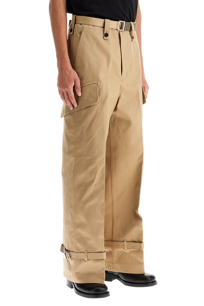 Cotton Chino Pants For  - Beige