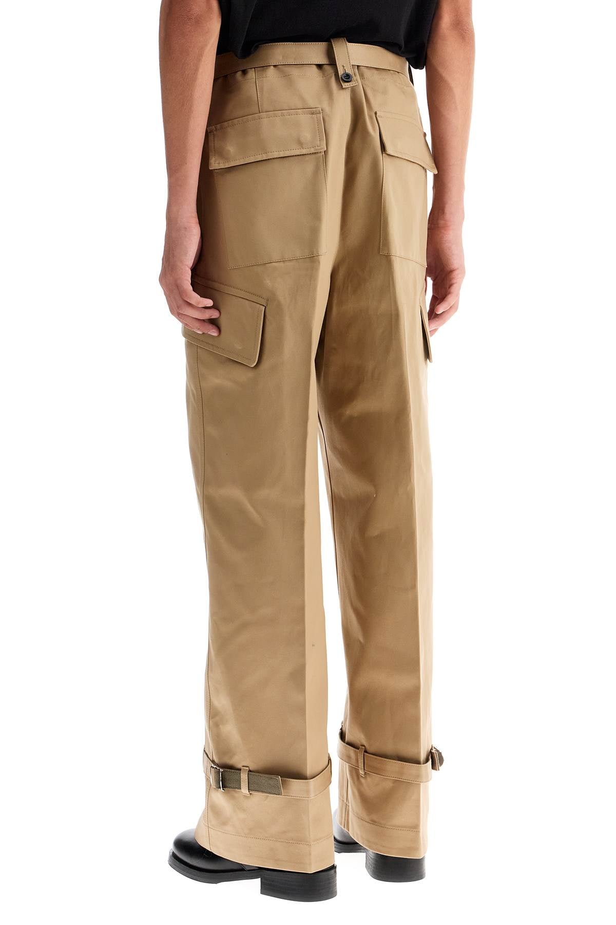 Cotton Chino Pants For  - Beige