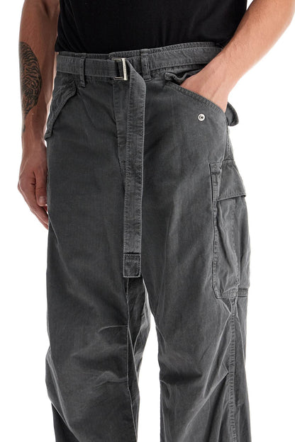 Ripstop Cargo Pants In  - Grey