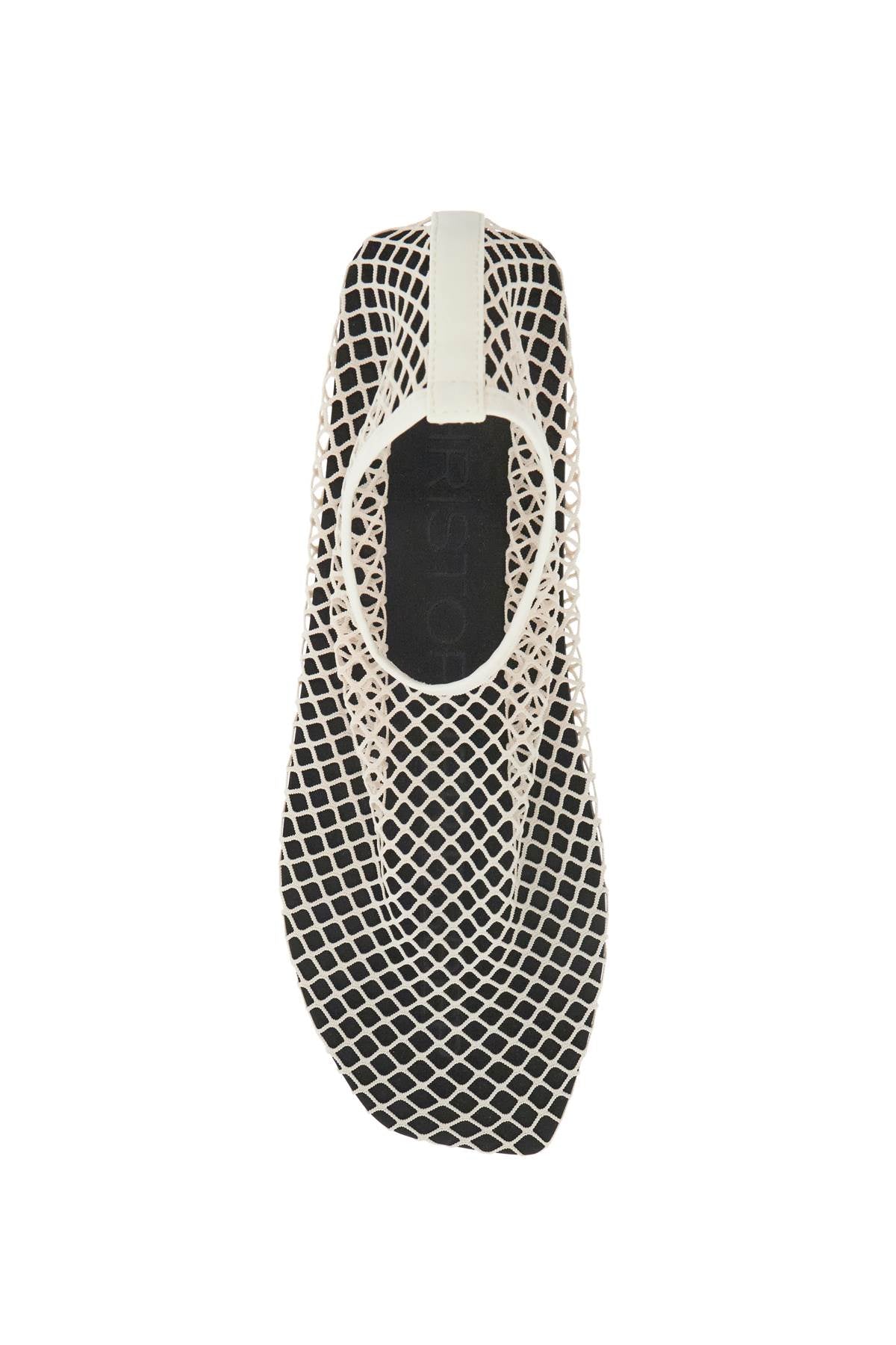 Mesh Ballet Flats For Women  - White