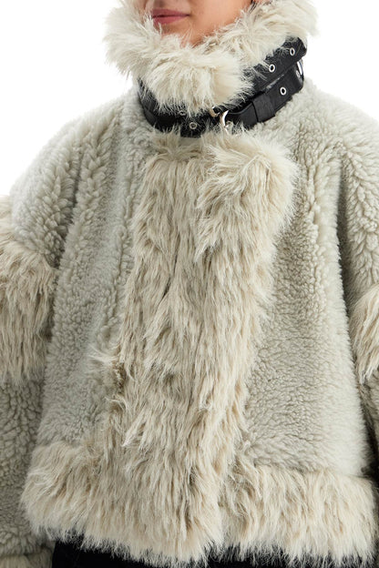 Shearling Effect Bl  - Grey