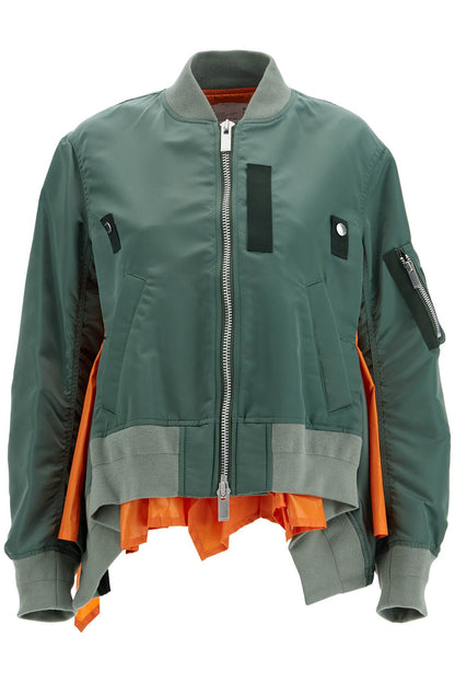 In Pelle\n\nnylon Bomber Jacket  - Khaki