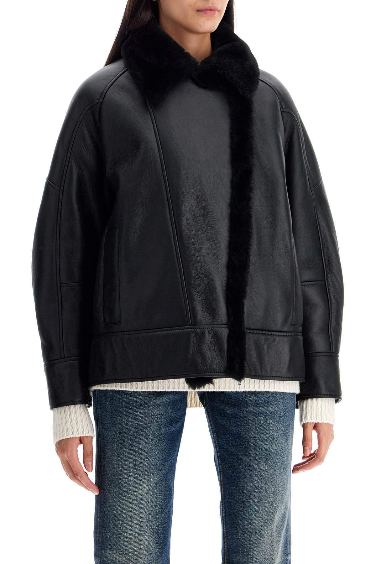 Shearling Jacket  - Brown