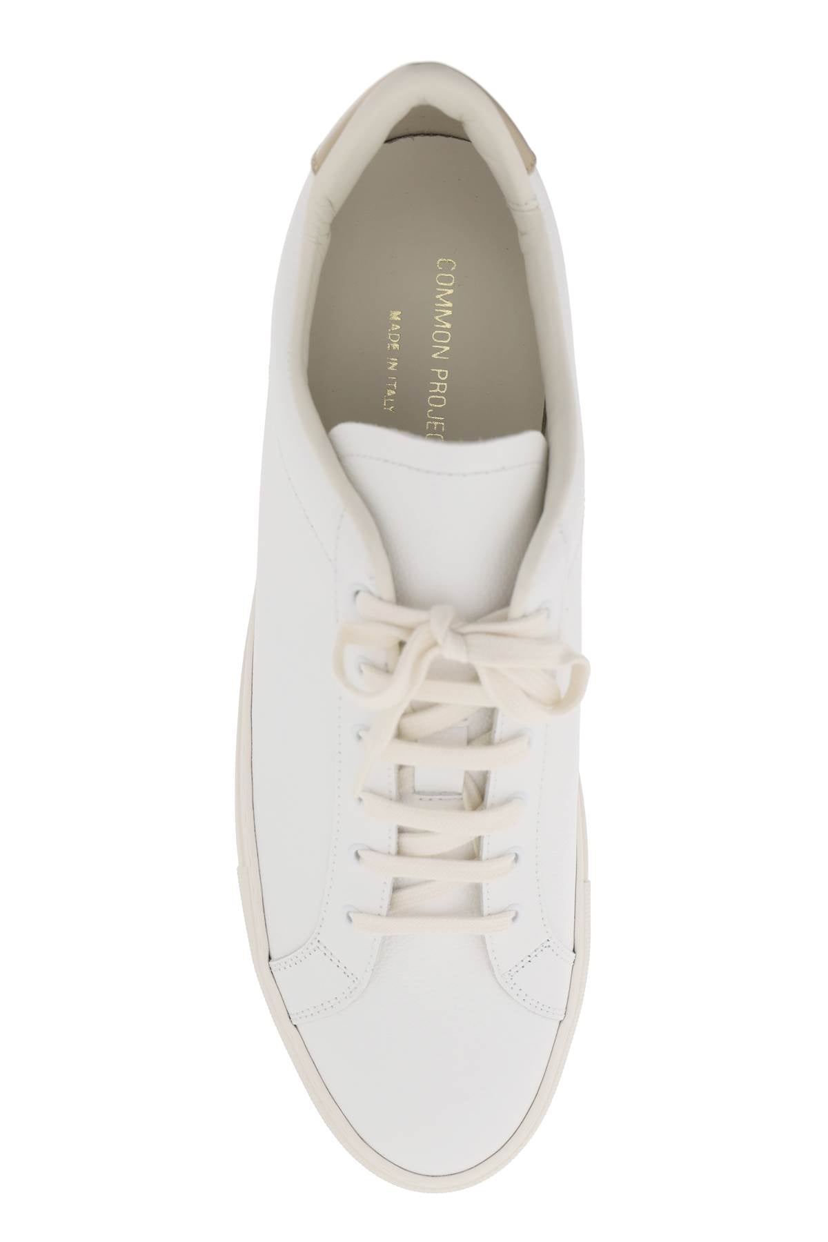 Retro Low Top Sne  - White