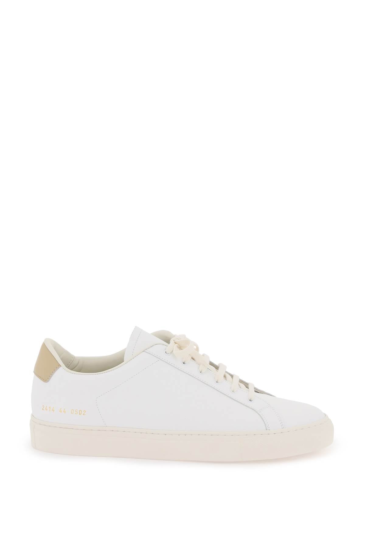 Retro Low Top Sne  - White