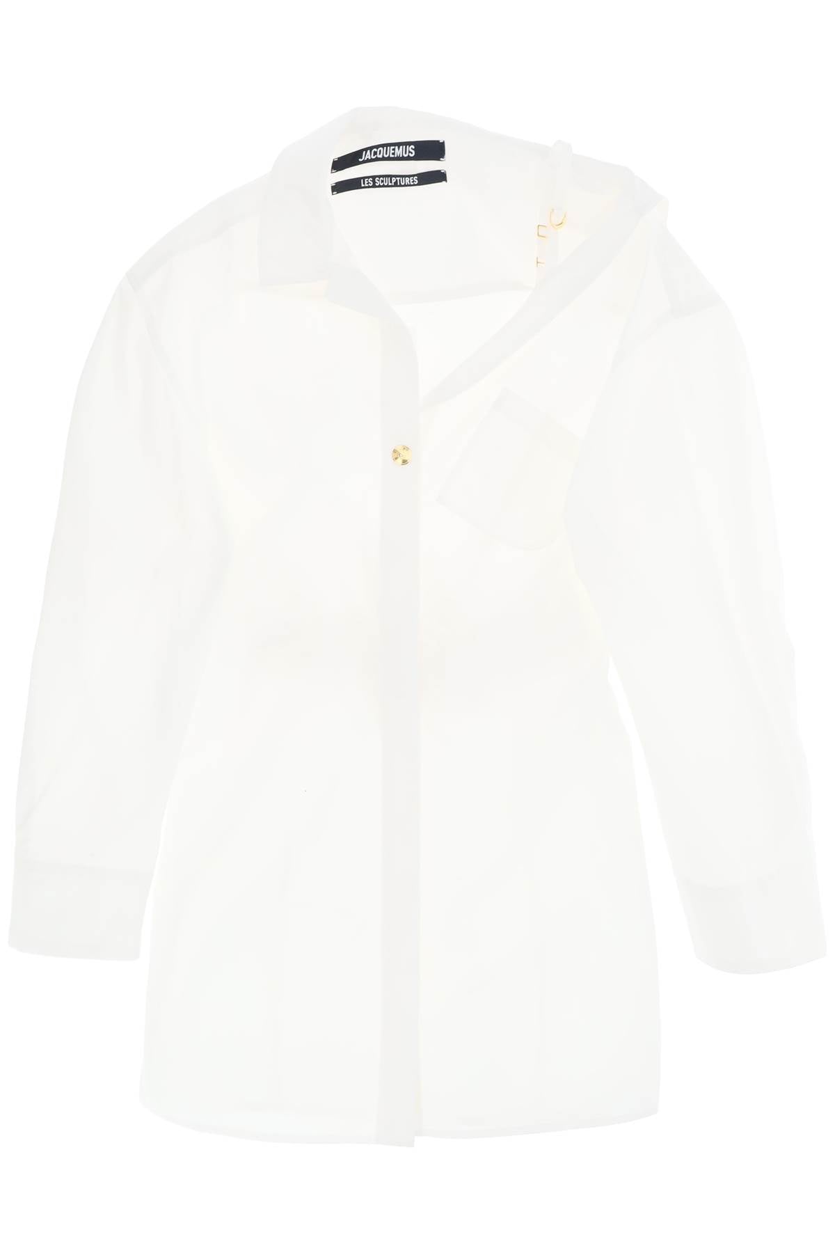 "the Mini Shirt Dress Chemise G  - White