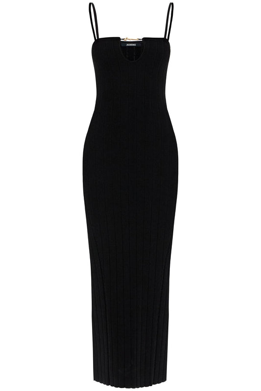 Midi Dress 'the Sierra Bretelles  - Black