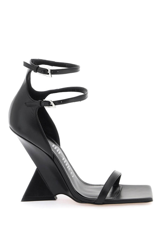 Leather Grace Sandals  - Black