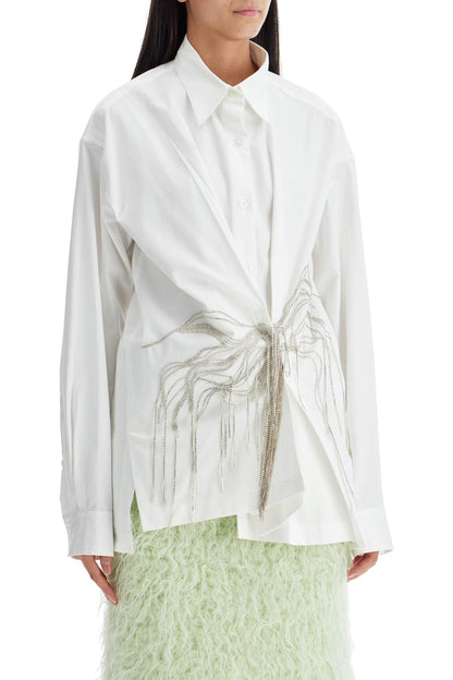 'oversized Shirt With  - White