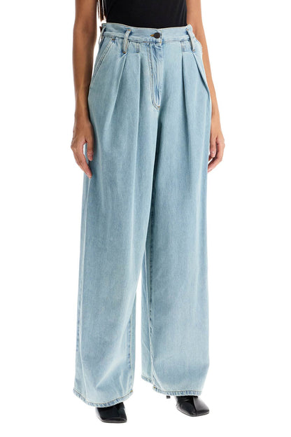 Wide Leg Pamplona Jeans  - Blue