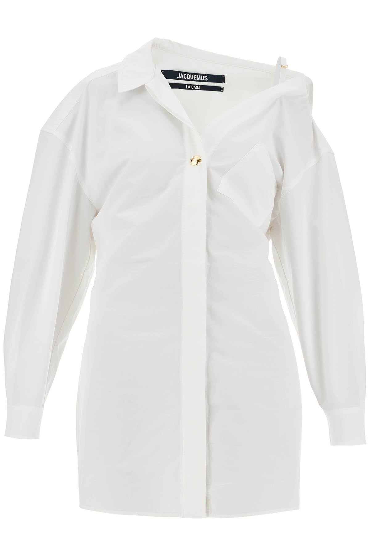 The Mini Shirt Dress 'la Mini Robe  - White