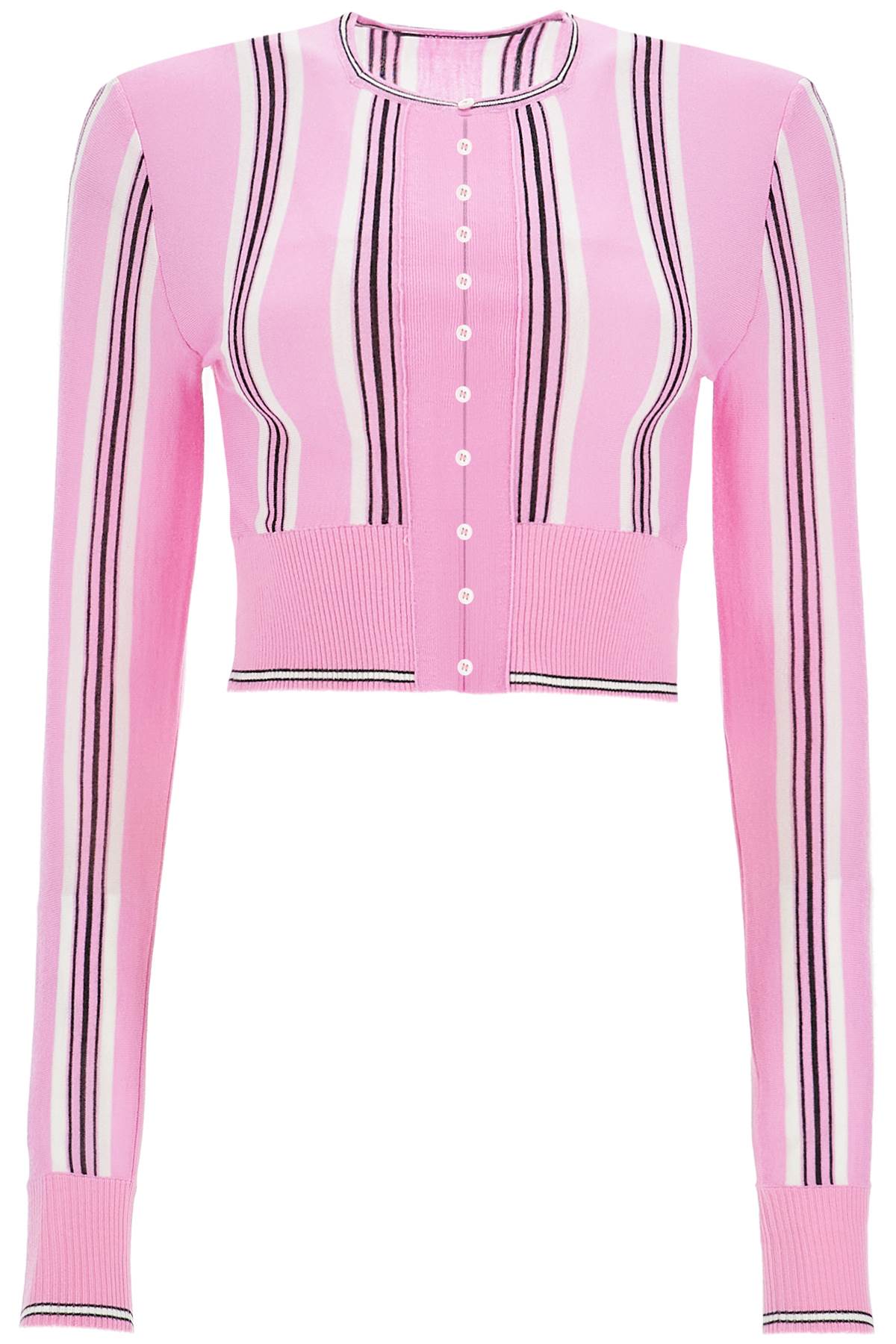 'cropped Beach Cardigan'  - Pink