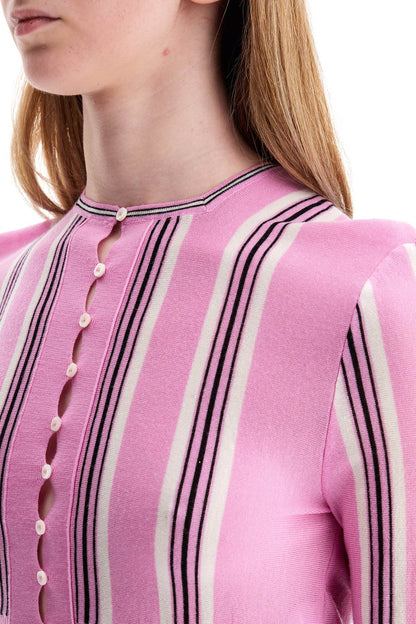 'cropped Beach Cardigan'  - Pink