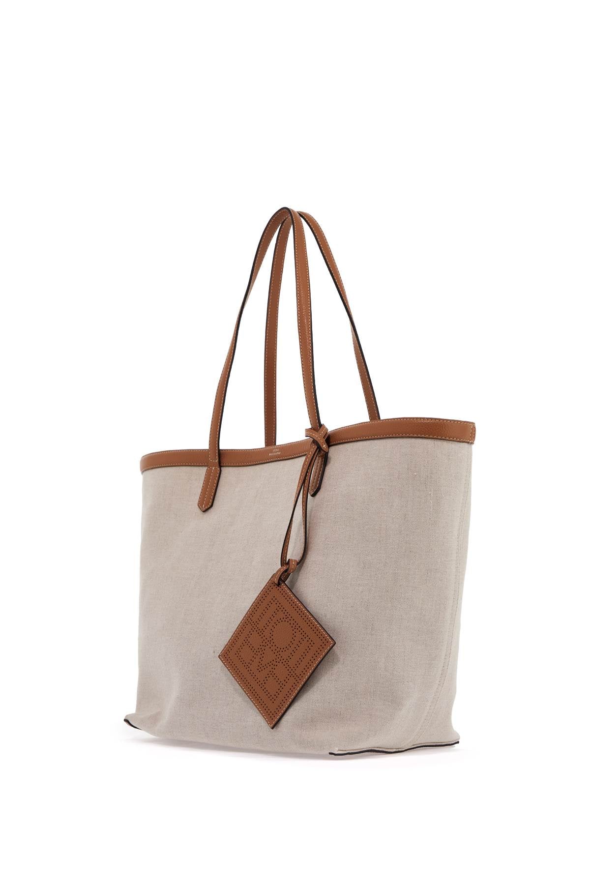 Travel Canvas Tote Bag For Everyday Use  - Neutro