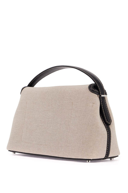 T-lock Handbag With  - Beige