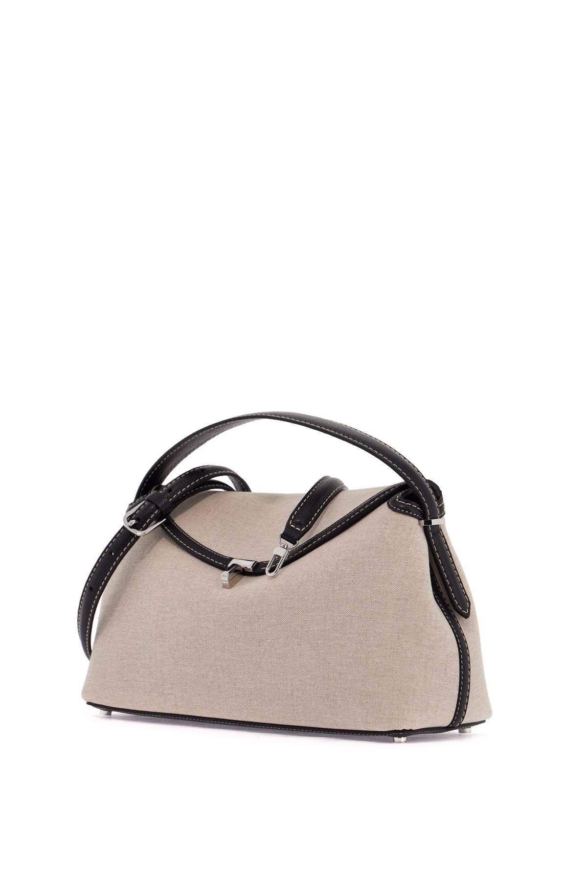 T-lock Handbag With  - Beige