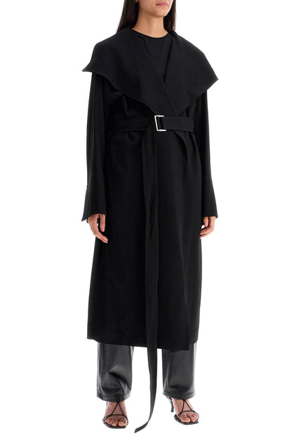 Signature Twill Coat  - Black