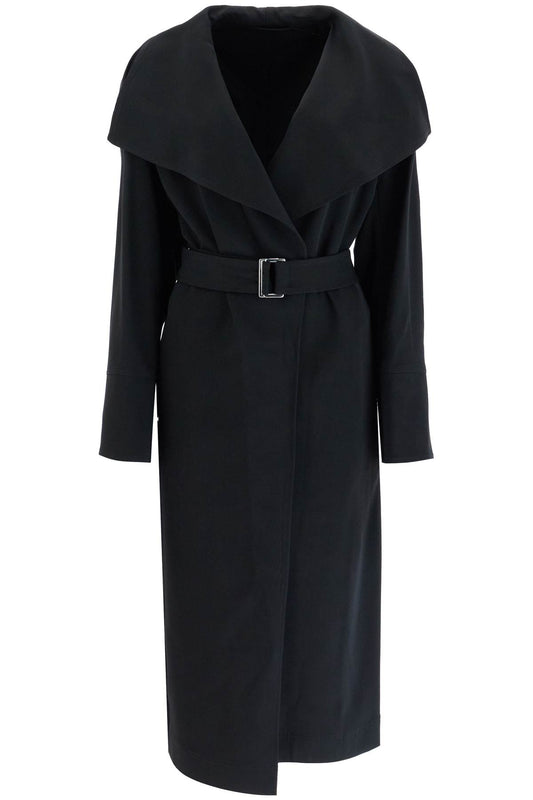 Signature Twill Coat  - Black