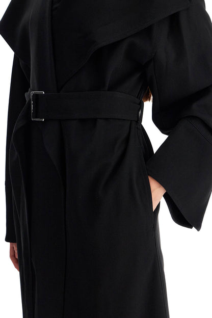 Signature Twill Coat  - Black