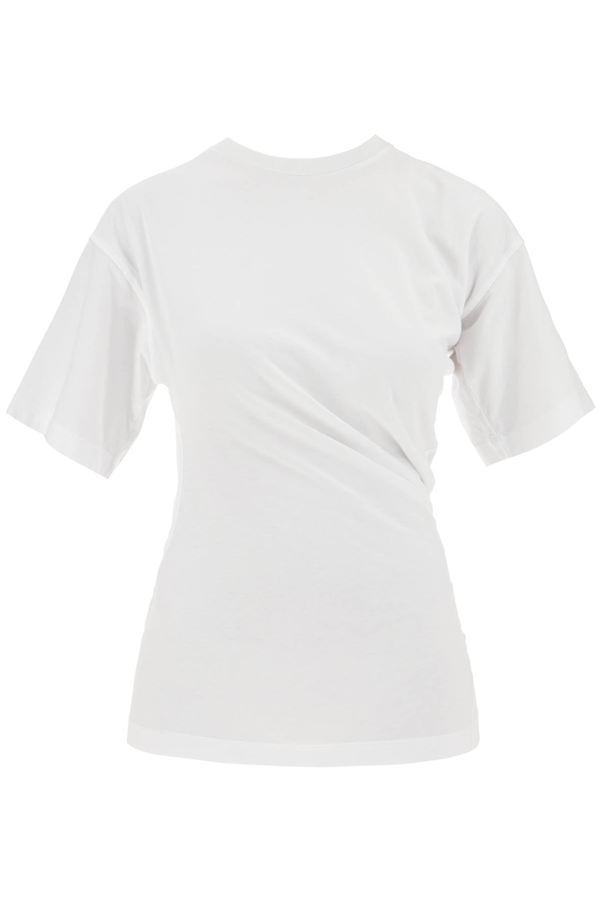 Organic Cotton Twisted Tee  - White