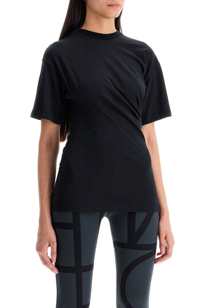 Organic Cotton Twisted Tee  - Black