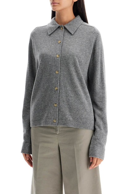 Cashmere Cardigan For  - Grigio