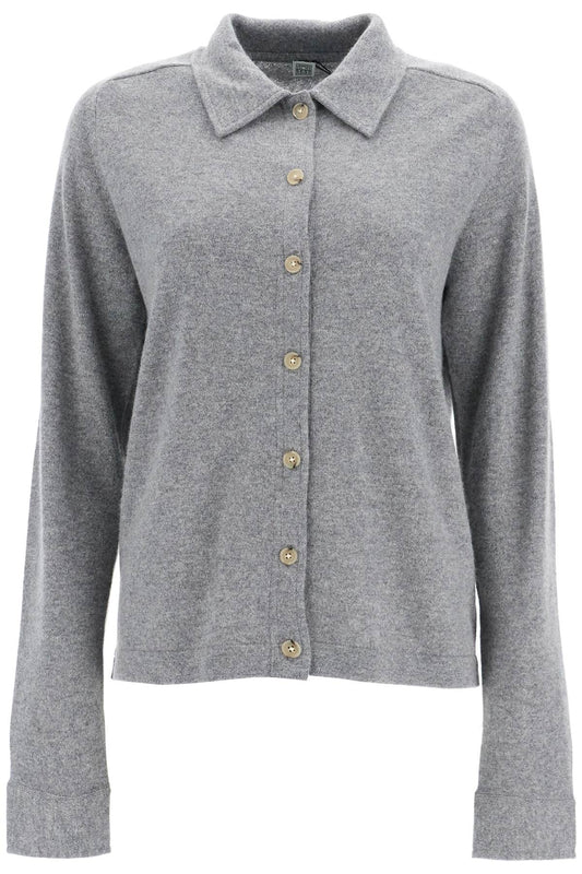 Cashmere Cardigan For  - Grigio