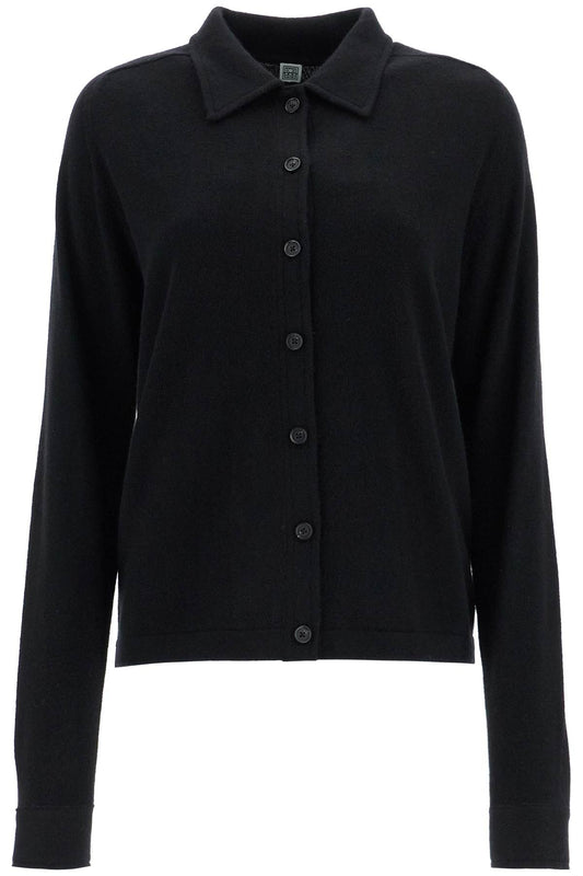 Cashmere Cardigan For  - Black