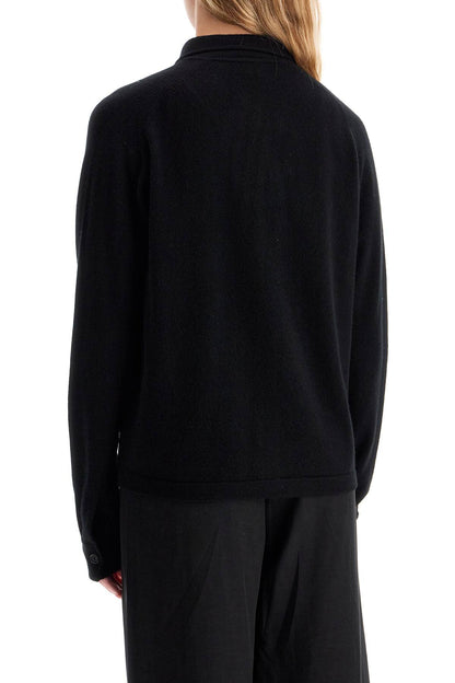 Cashmere Cardigan For  - Black