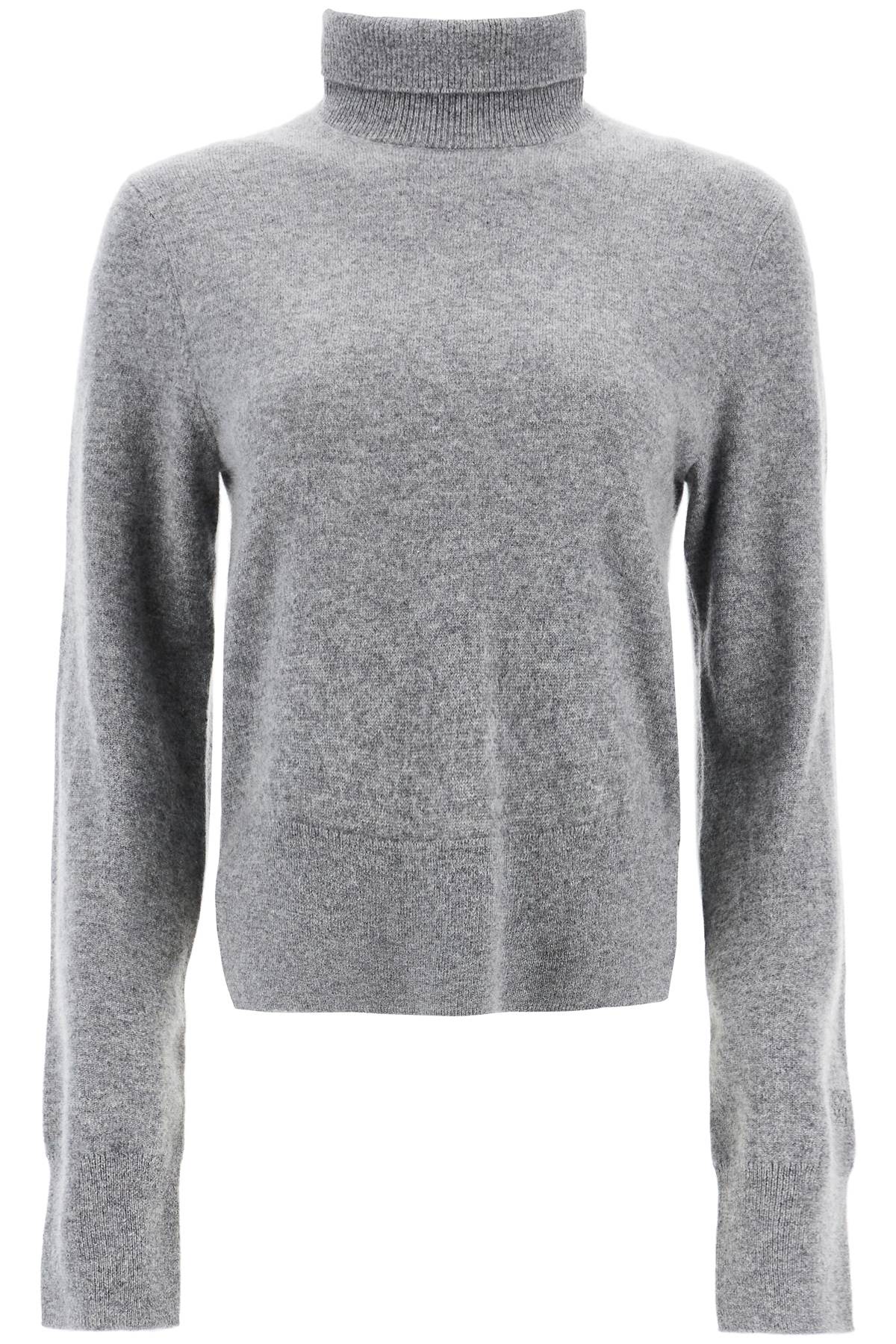 Short Cashmere Sweater 'd  - Grey