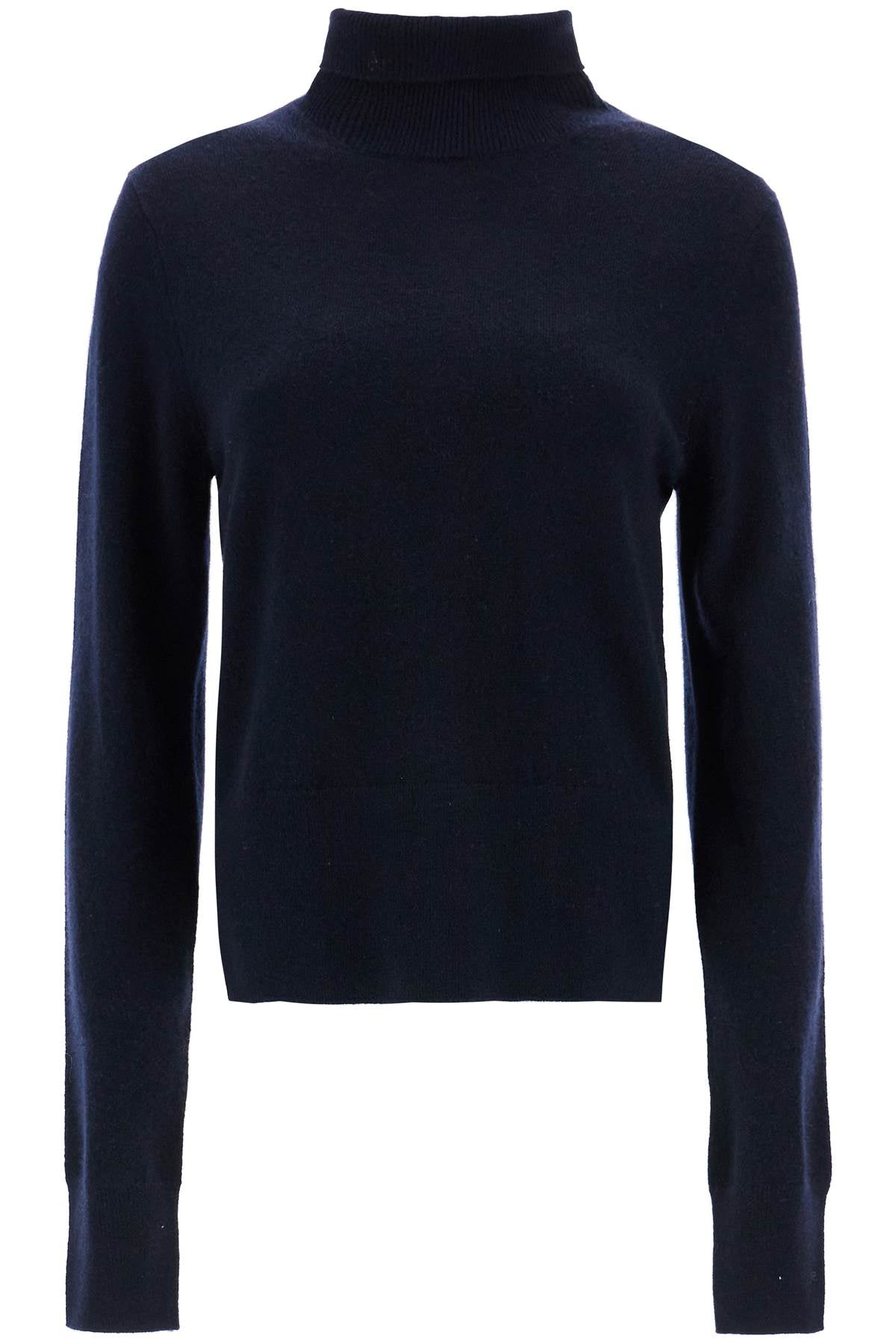 Short Cashmere Sweater 'd  - Blue