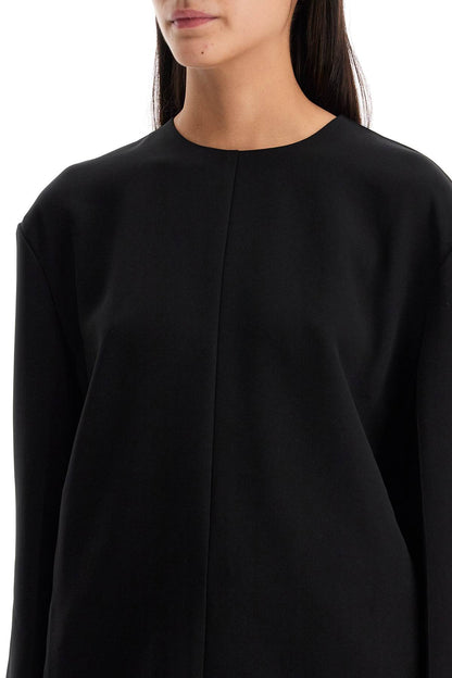 Long-sleeved Cady Top  - Black