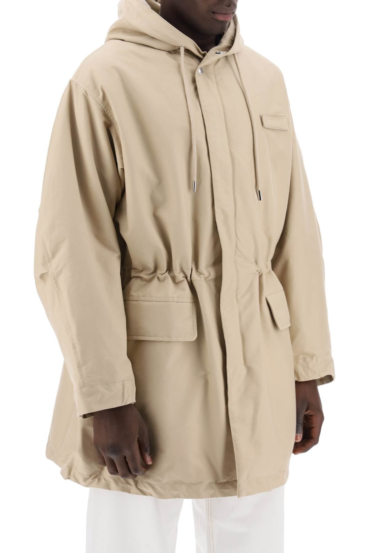 Padded Parka 'the Brown  - Beige