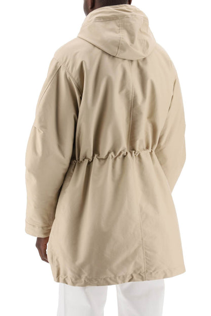 Padded Parka 'the Brown  - Beige