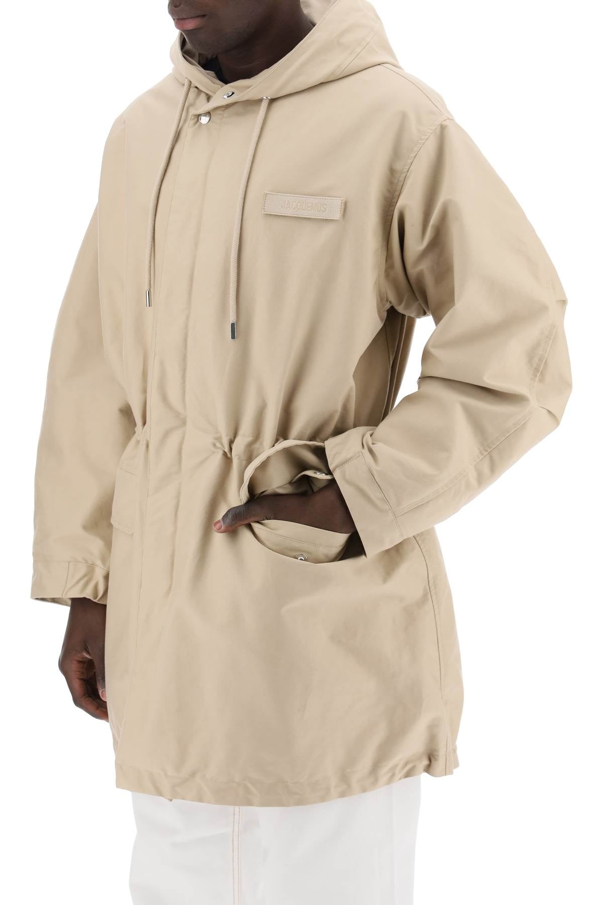 Padded Parka 'the Brown  - Beige