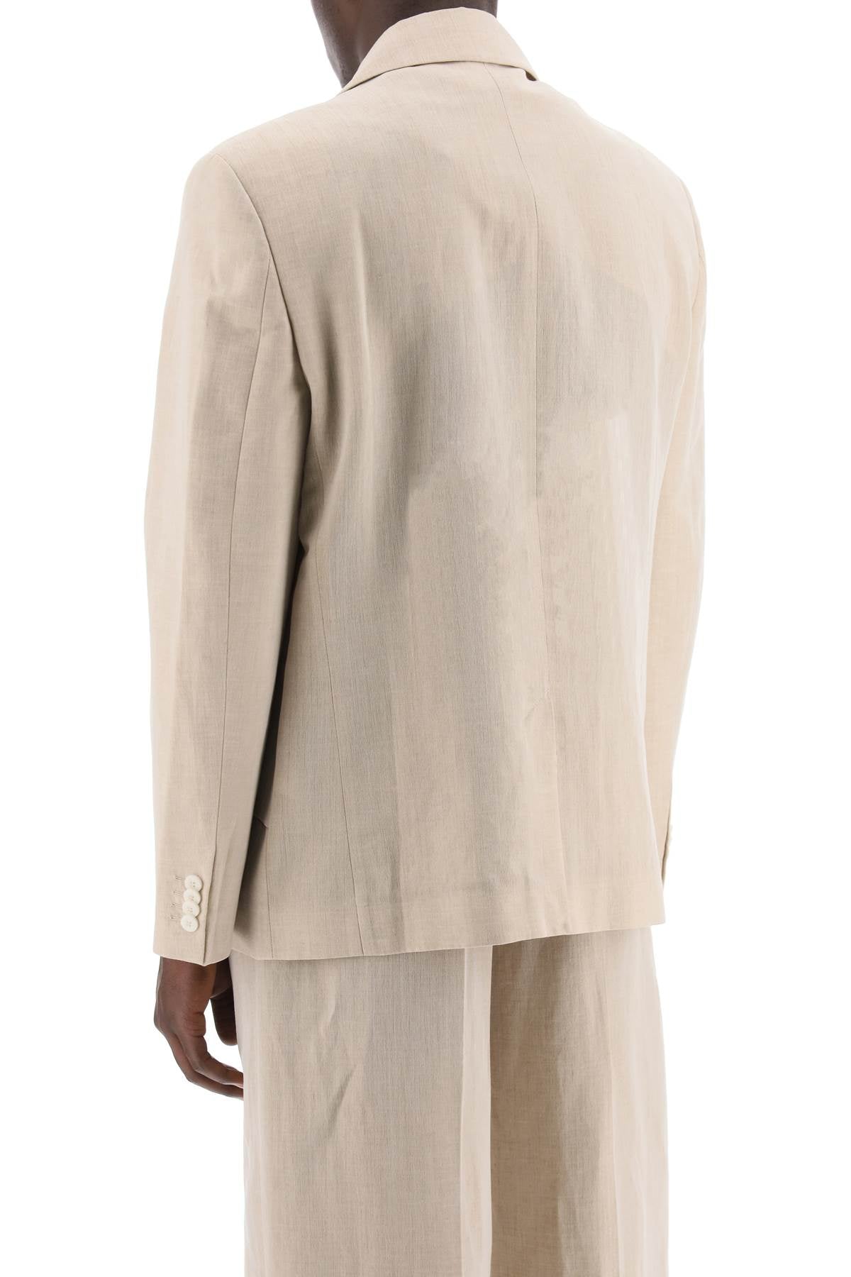 "single-breasted Jacket Titled The  - Beige