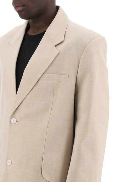 "single-breasted Jacket Titled The  - Beige