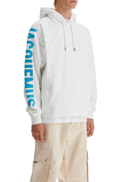 Le Hoodie Typo Hoodie  - White